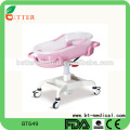 Hospital infant baby bassinet adjustable baby crib bed